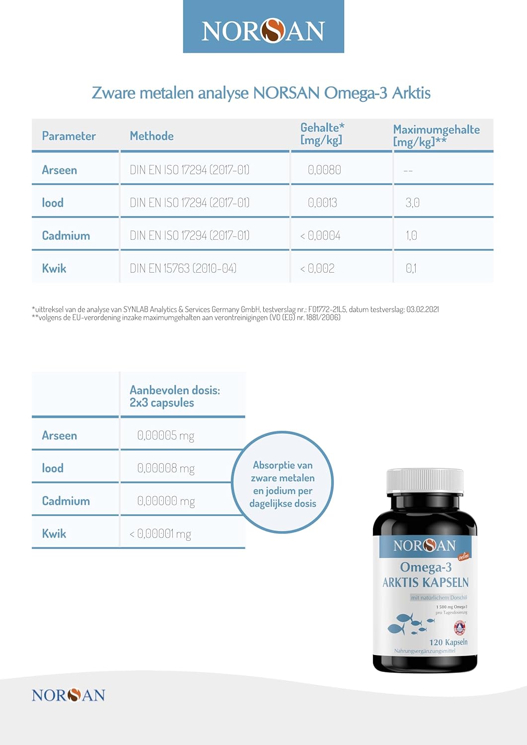 NORSAN | OMEGA-3 ARKTIS CAPSULES