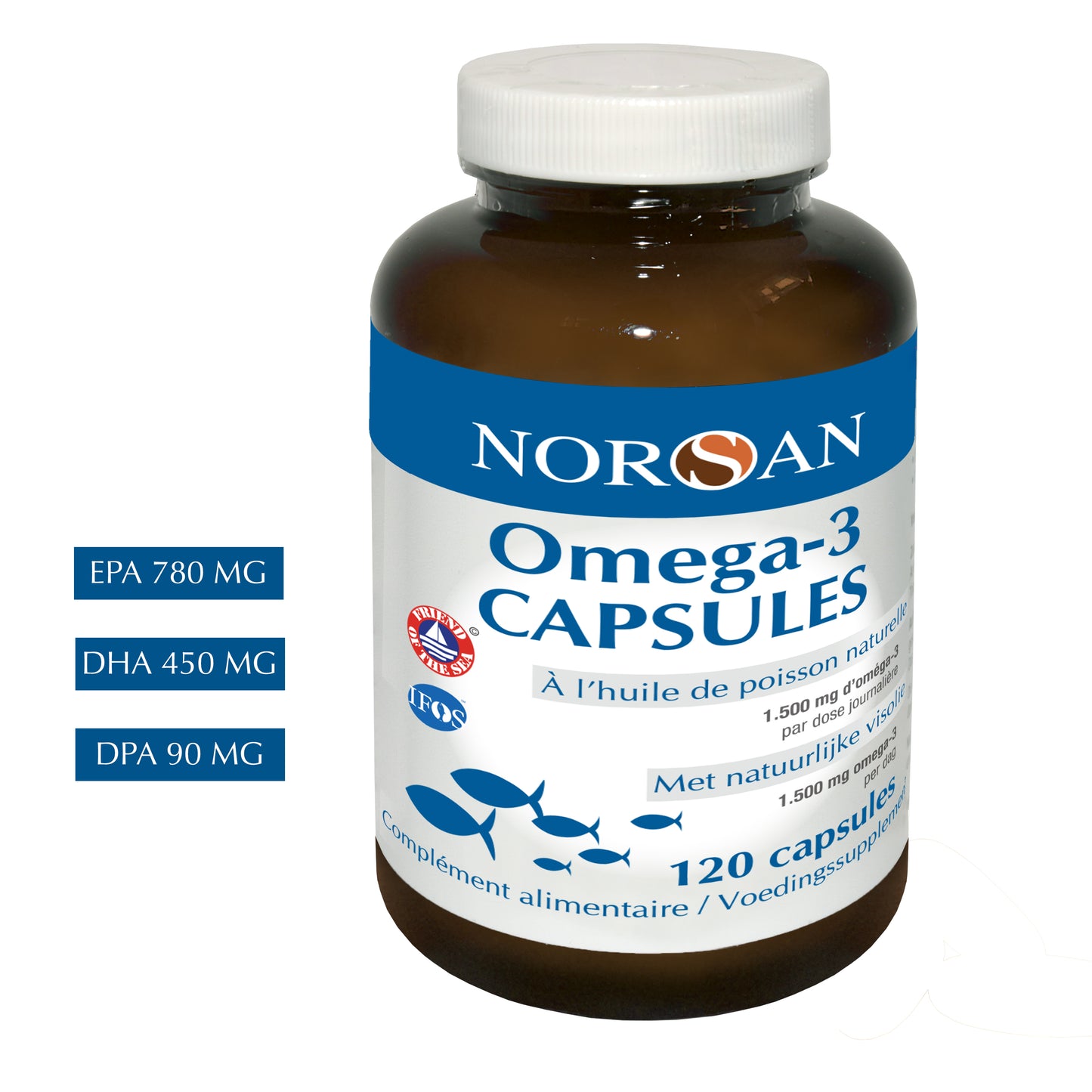 NORSAN | OMEGA-3 CAPSULES | 1500 MG