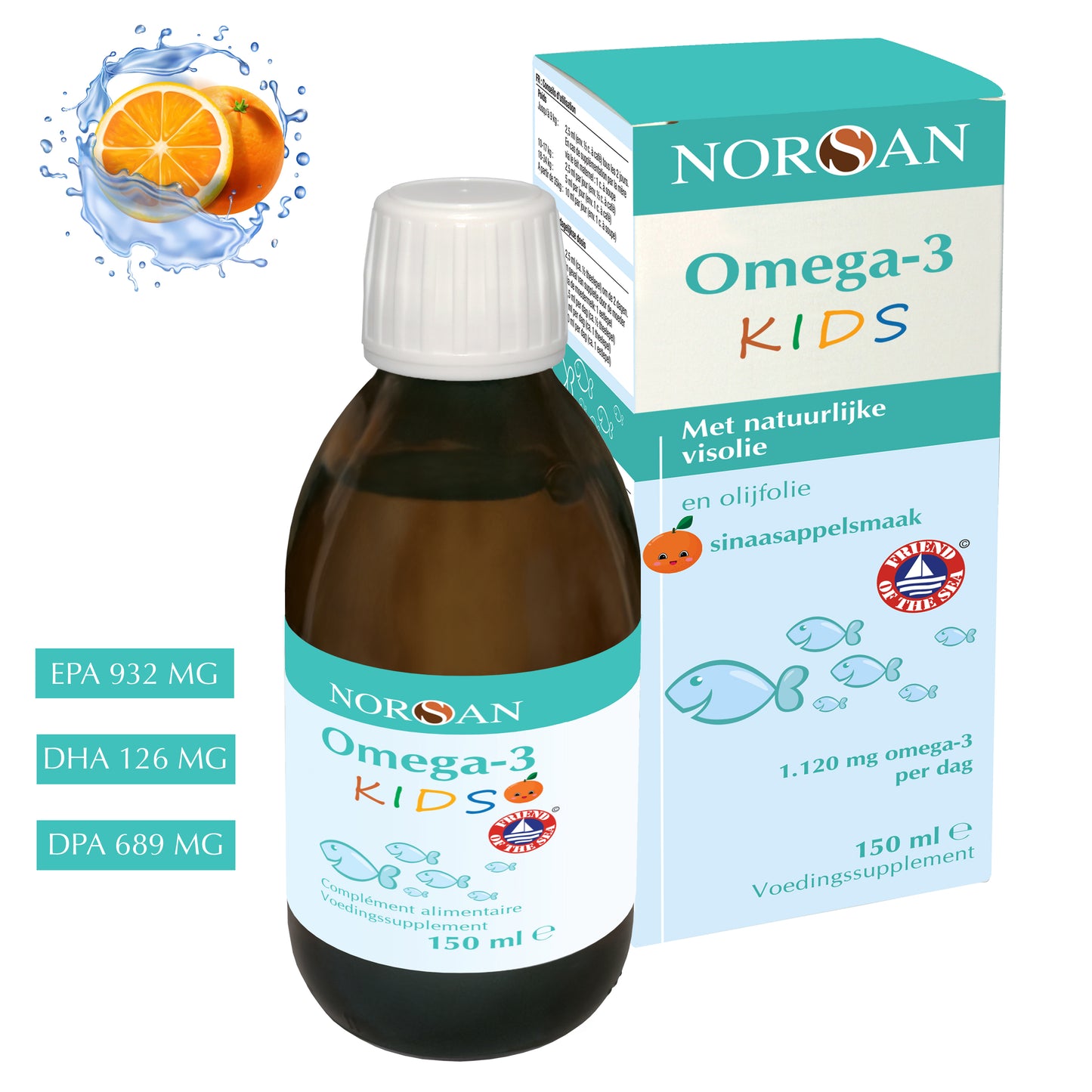 NORSAN | OMEGA-3 KIDS VISOLIE | 1120 MG