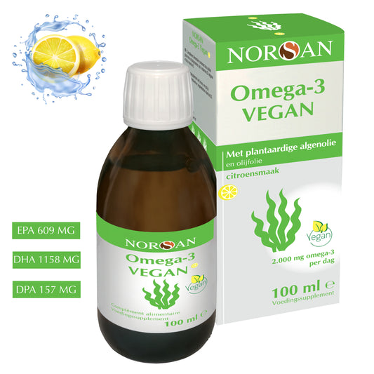 NORSAN | OMEGA-3 VEGAN OLIE | 2000 MG