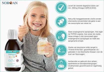 NORSAN | OMEGA-3 KIDS VISOLIE | 1120 MG