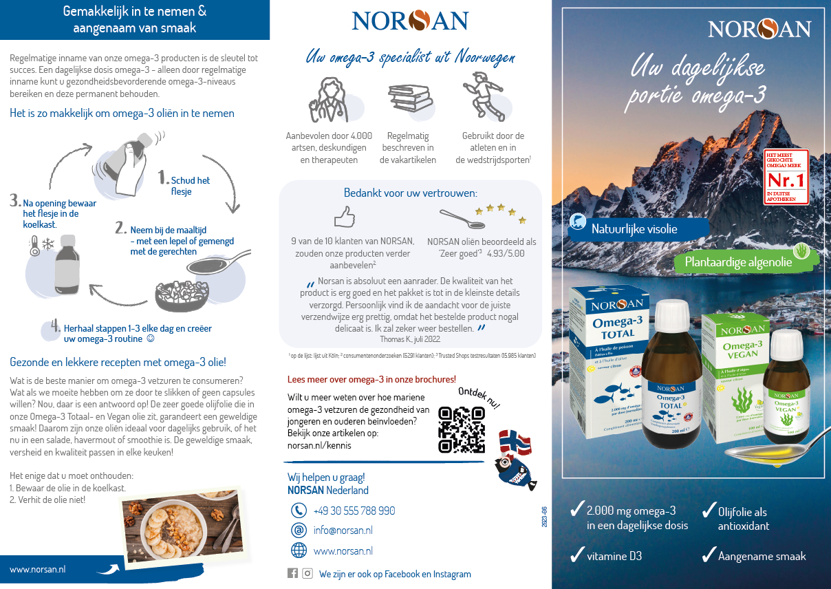 NORSAN | OMEGA-3 TOTAL VISOLIE CITROEN | 2000 MG