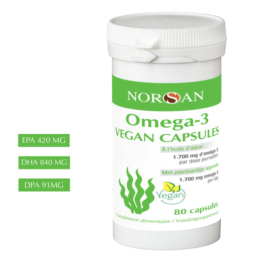 NORSAN | OMEGA-3 VEGAN CAPSULES | 1700 MG