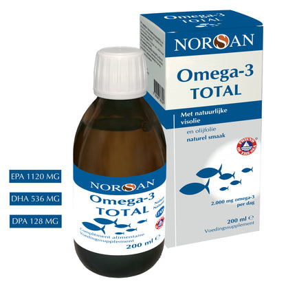 NORSAN | OMEGA-3 TOTAL VISOLIE NATURAL | 2000 MG