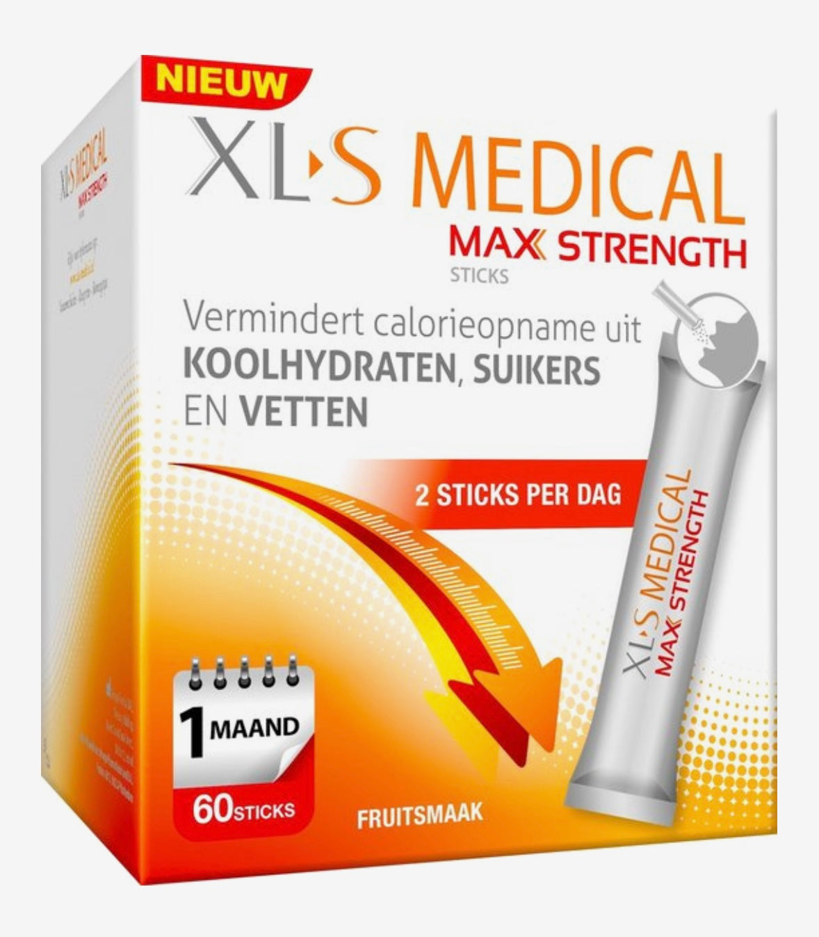 XL-S MEDICAL MAX STRENGTH | 60 STICKS | GRATIS VERZENDING